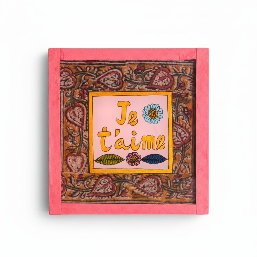 Je t’Aime Painting Liberty Pink
