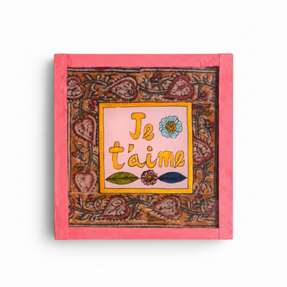 Je t’Aime Painting Liberty Pink