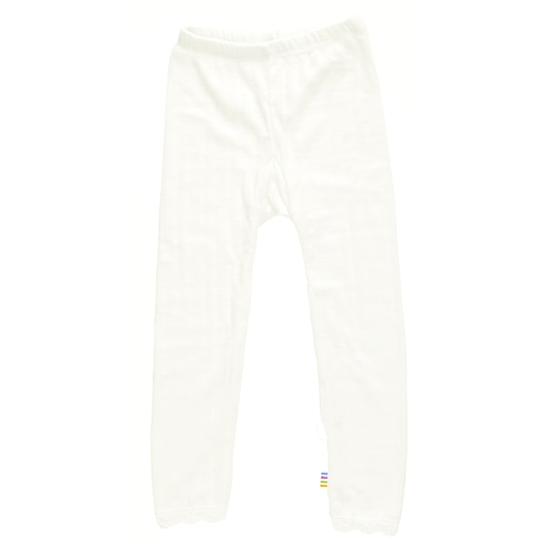 Joha Baby Merino Wool &amp; Silk Ajour Leggings  - Off White