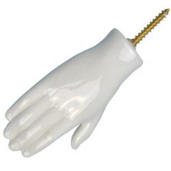 Wall Hook Porcelain Hand