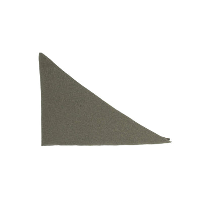 Green triangular bandana croco