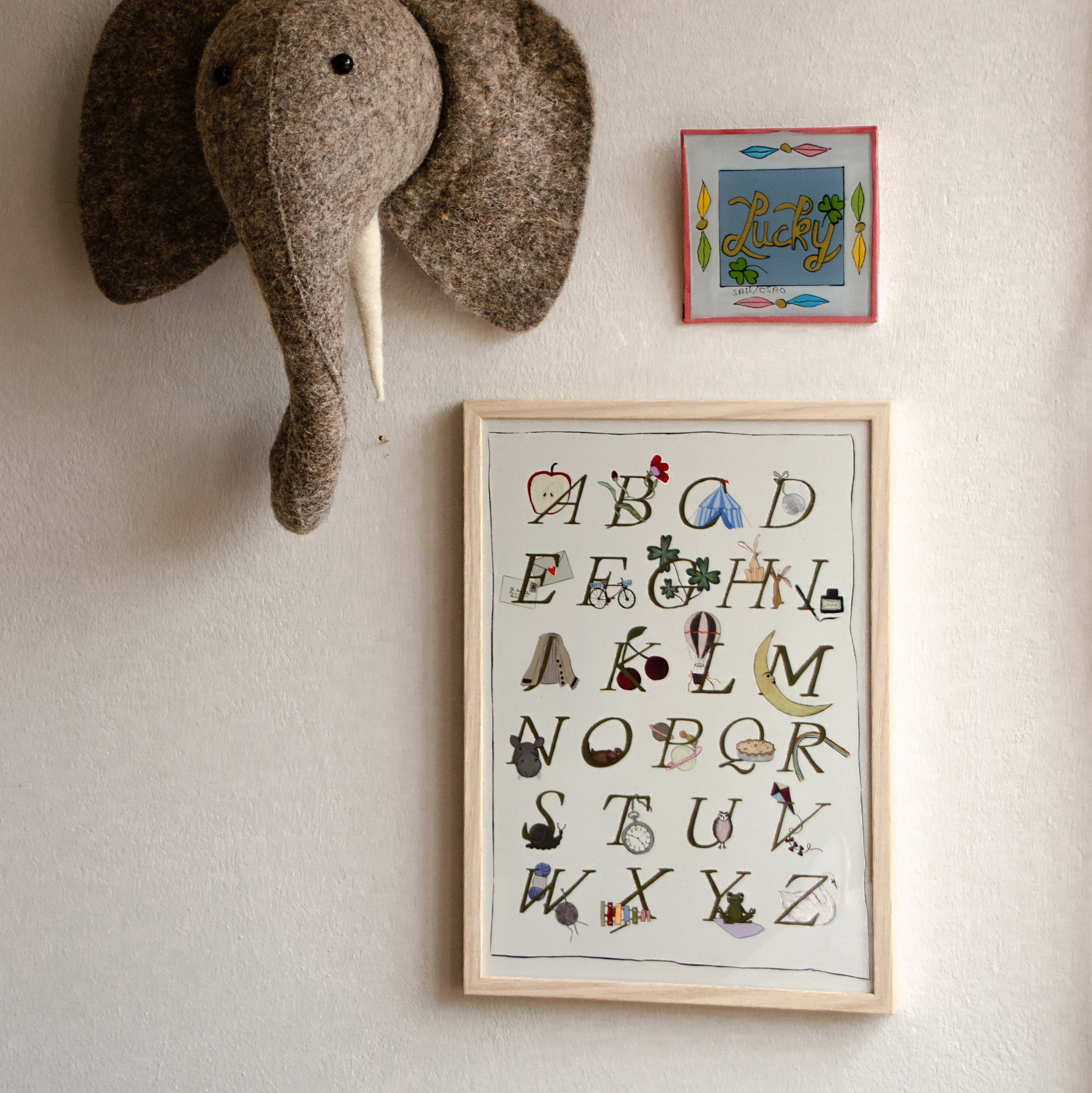 Limited Alphabet Poster A4