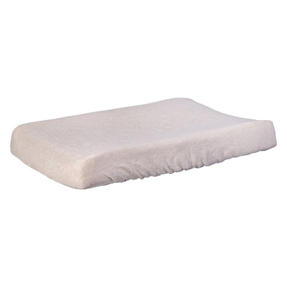 Linen Changing Pad Cover Naturel