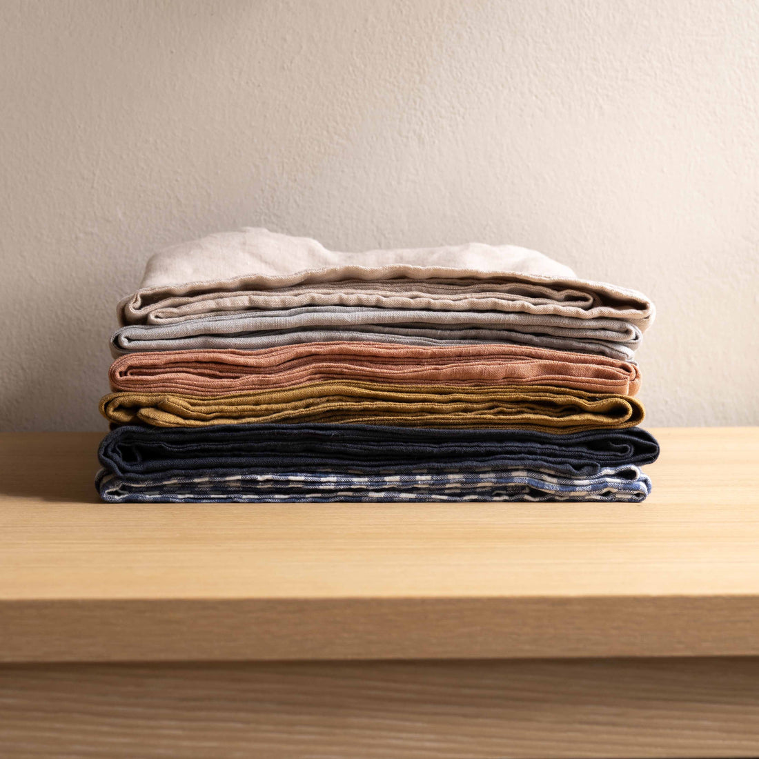 Linen Cover for Cot Bumper Vichy
