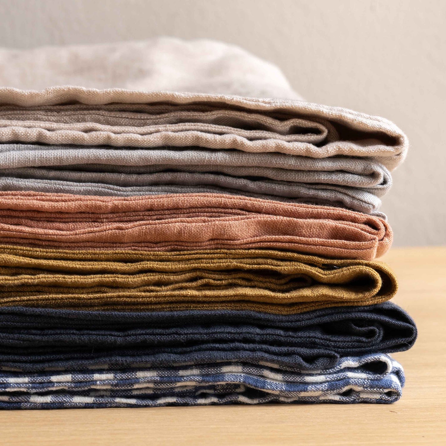 Linnen Hoes Voor Cot Bumper Cinnamon