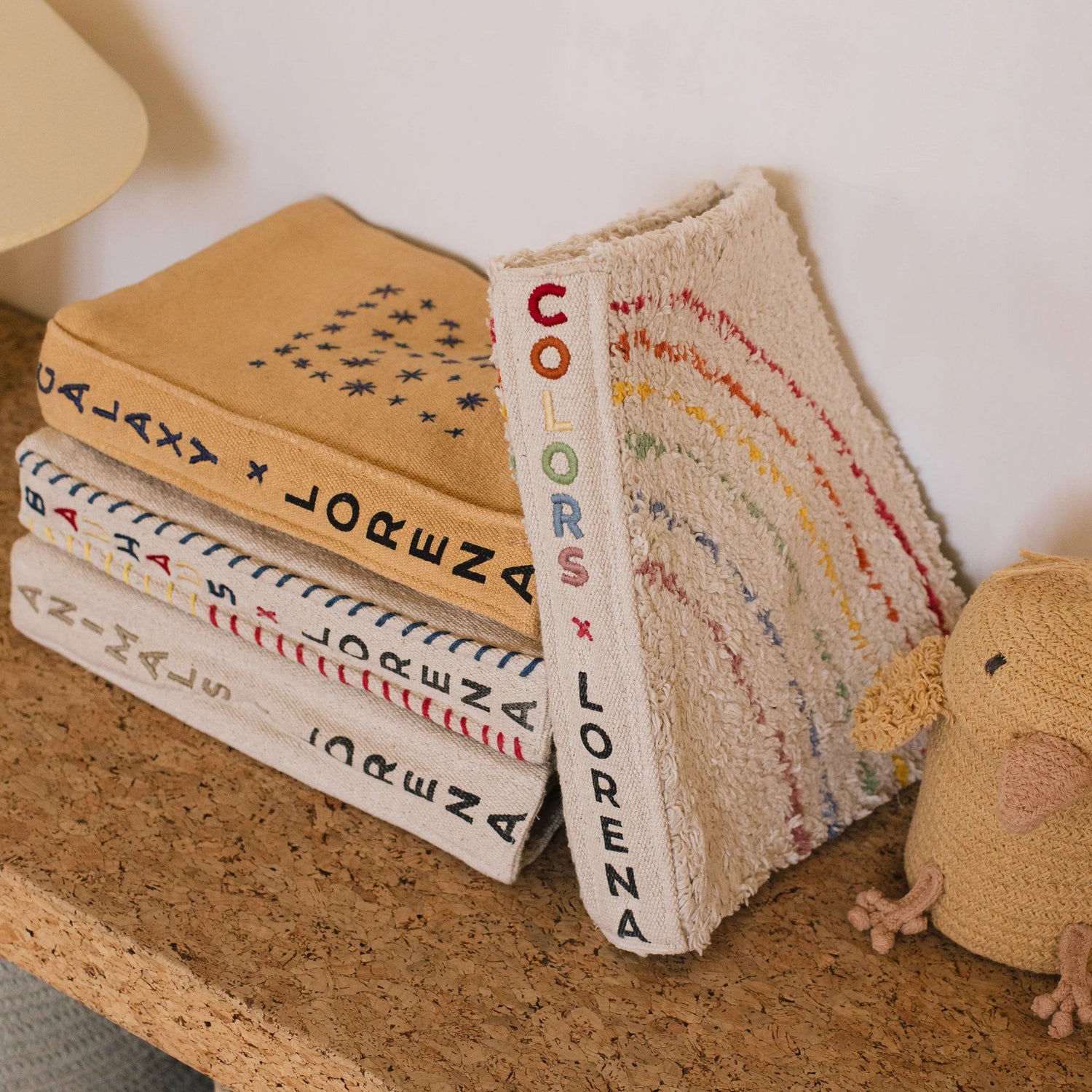 Handgemaakt Textiel Boek Fruit &amp; Groente