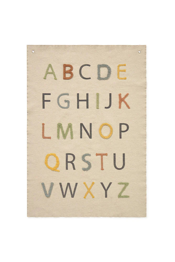 Wall Hanger kleur ABC 