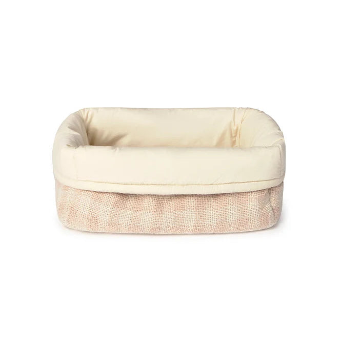 Quilted Basket Vichy Rose