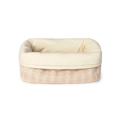 Quilted Basket Vichy Rose