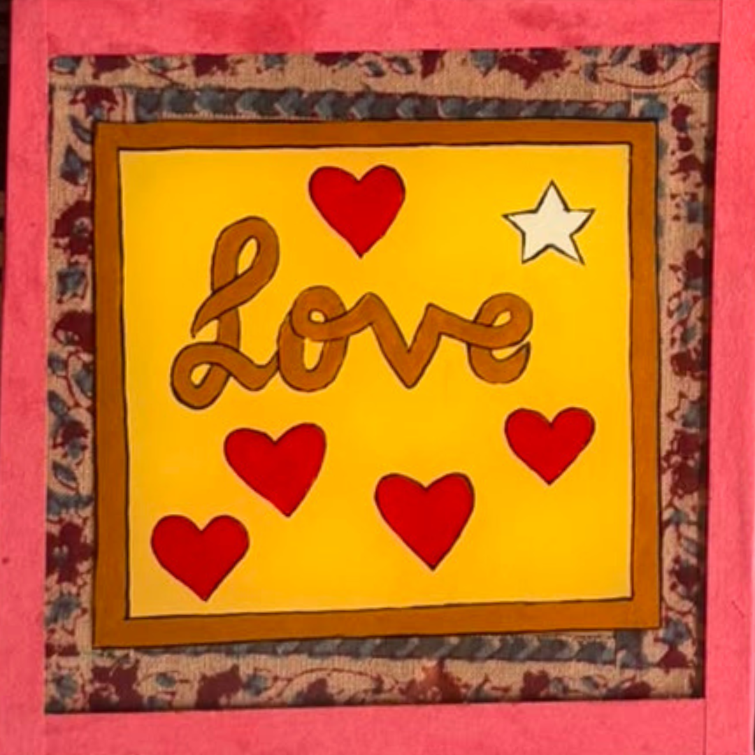 Love Painting Liberty Yellow
