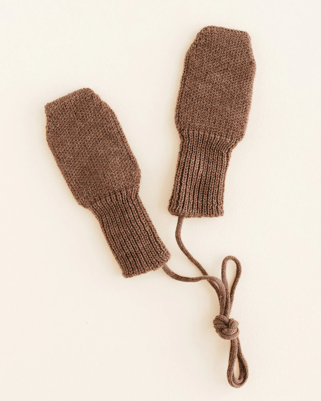 Merino Baby Mittens Mocha