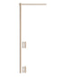 Oliver Furniture Camp Novel canopy holder in oak, freestanding product view on white