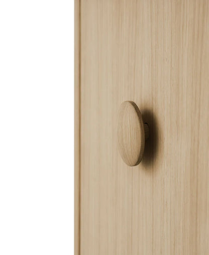 Oliver Furniture Wood Wardrobe 3 Doors Oak – detail handgreep