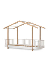 Oliver Furniture Wood Original House Bed White/Oak – front view