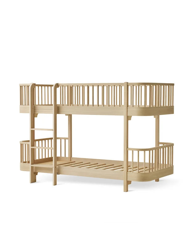 Wood Original Low Bunk Bed Oak