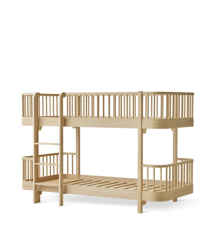 Wood Original Low Bunk Bed Oak