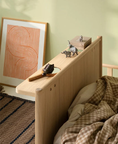 Camp Novel shelf for bed 120x200 cm, oak