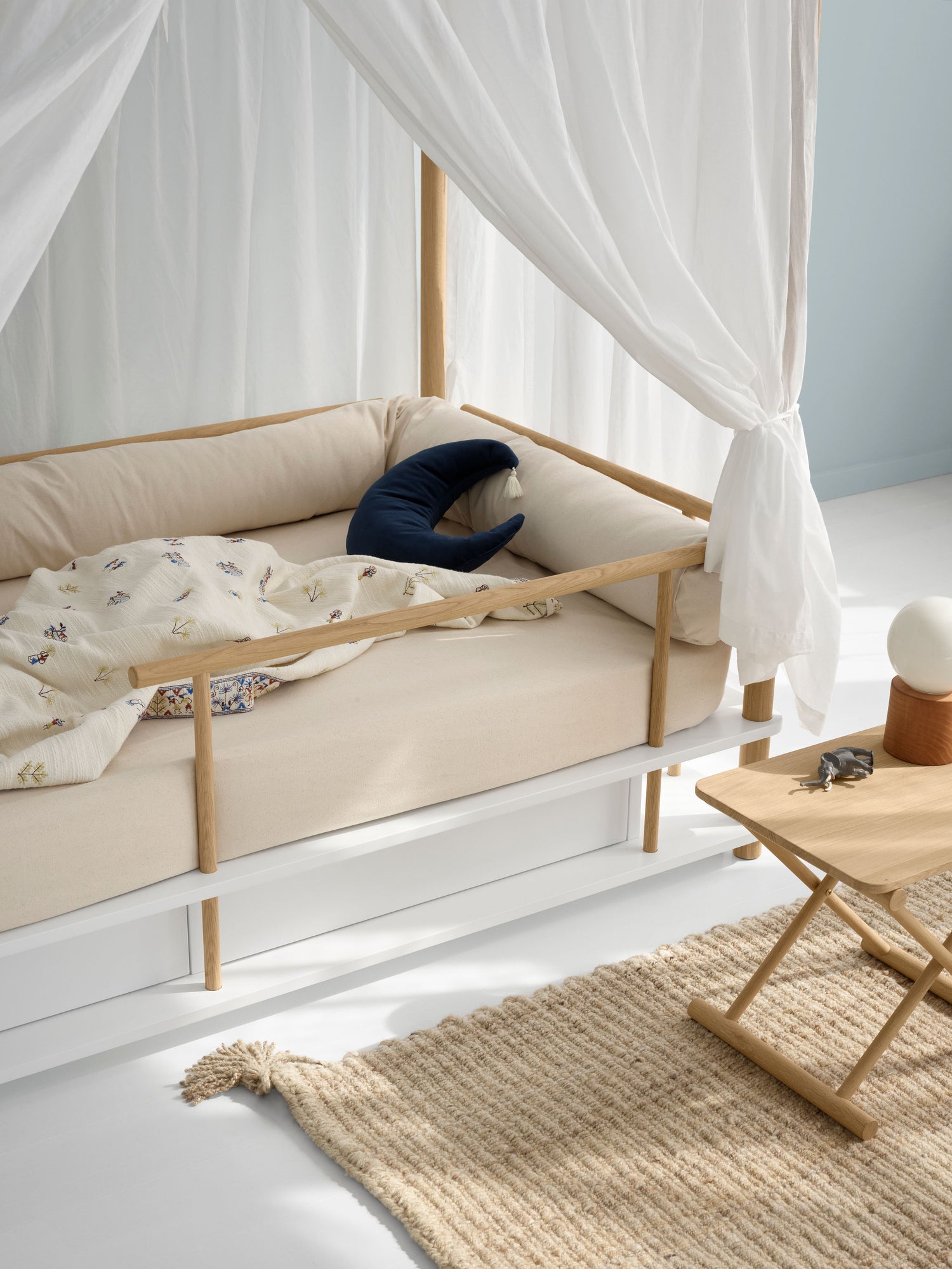 Canopy For Camp Bed - Sahara White