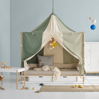 Circus tent Canopy for Camp Bed by Oliver Furniture