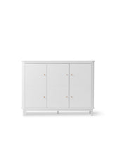 Oliver Furniture Multi Cupboard 3 Doors, white – product photo