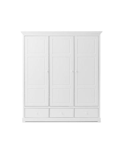 Oliver Furniture Seaside Wardrobe 3 Doors White – product photo