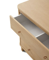 Oliver Furniture Wood Dresser 3 Drawers Oak – side view