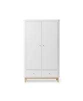 Oliver Furniture Wood 2-deurs Kledingkast in wit