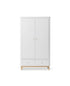 Oliver Furniture Wood Wardrobe 2 Doors, white/oak – product photo