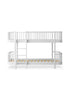 Oliver Furniture Wood Original Low Bunk Bed White – front view