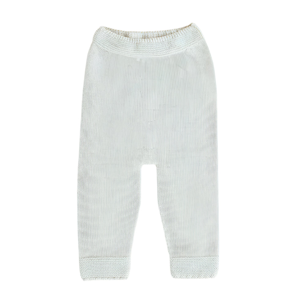 Guido Woolen Baby Pants Light Grey