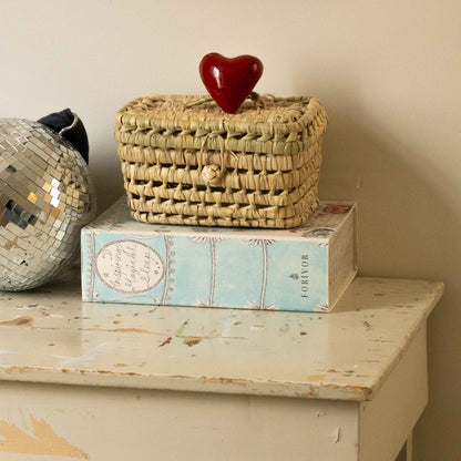Palm Leaf Basket Small – product photo