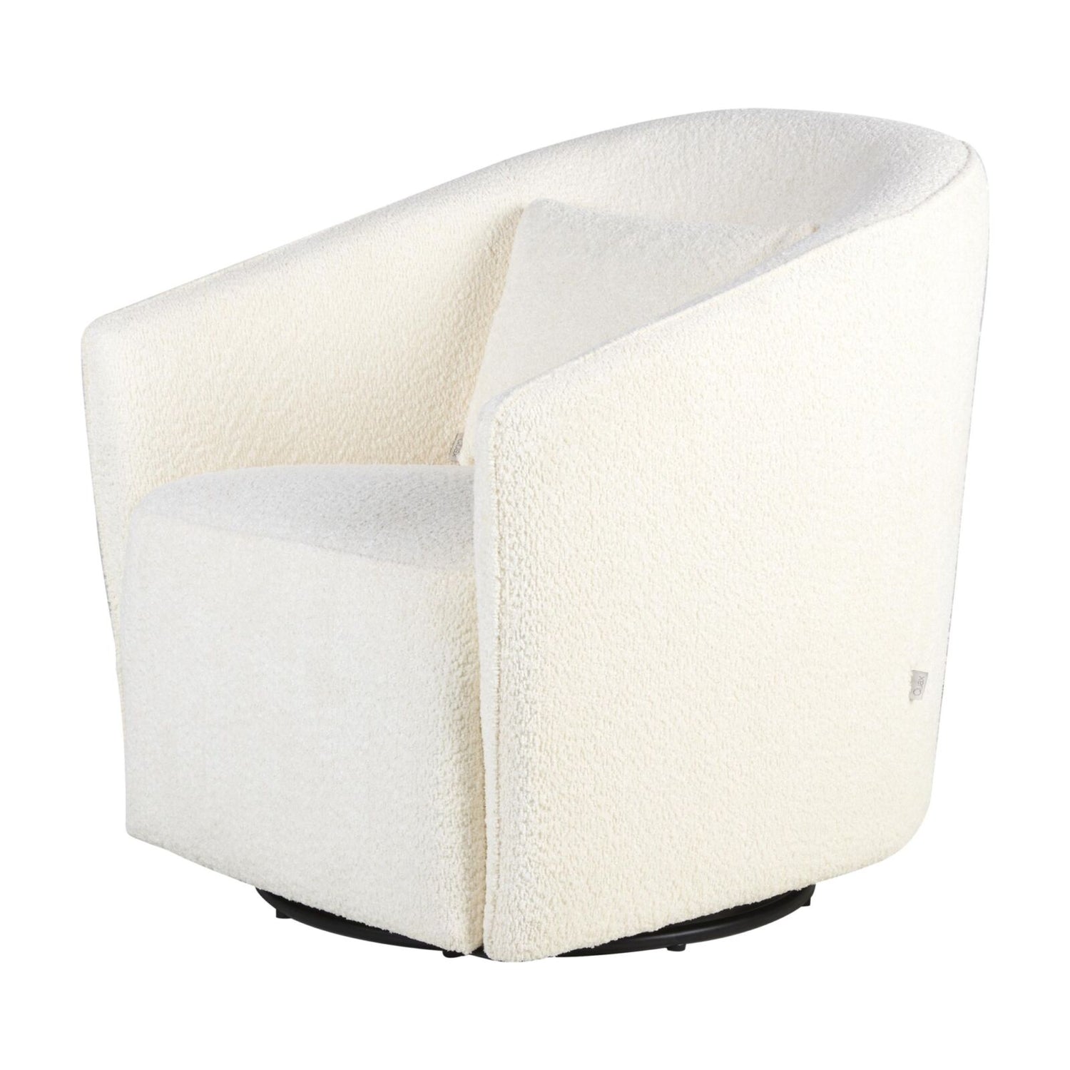 Gomi Gliding &amp; swivel chair - cream 