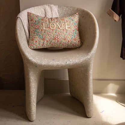 EcoBirdy Richard Armchair in Faded White, product photo