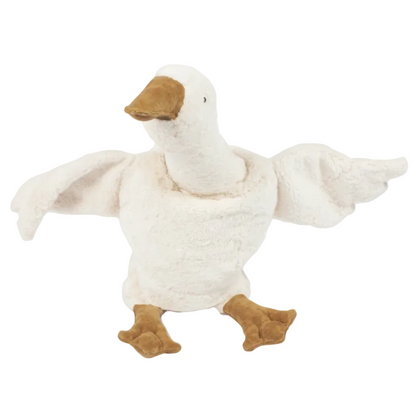 Knuffel Cuddly Goose Large Wit