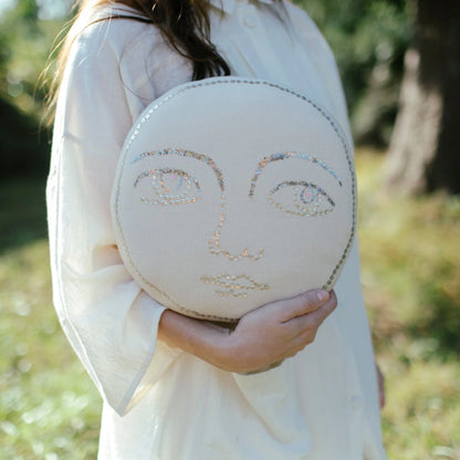 Full Moon Face Pillow