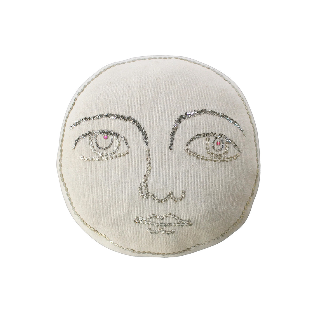 Full Moon Face Pillow