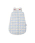 Satin Quilted Sleeping Bag Plaid Sky – product photo