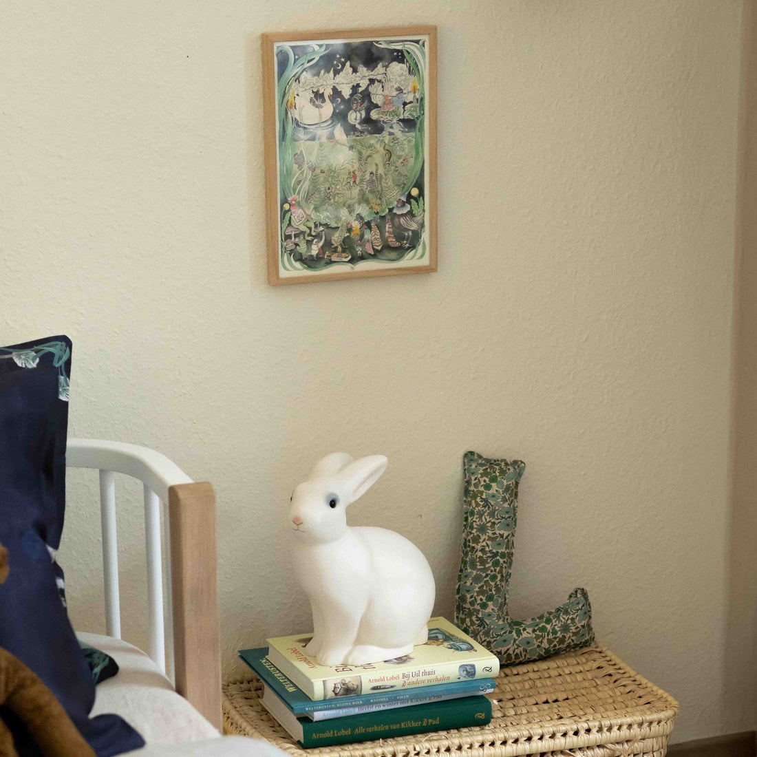 The Pond Dance Nighttime Art Print