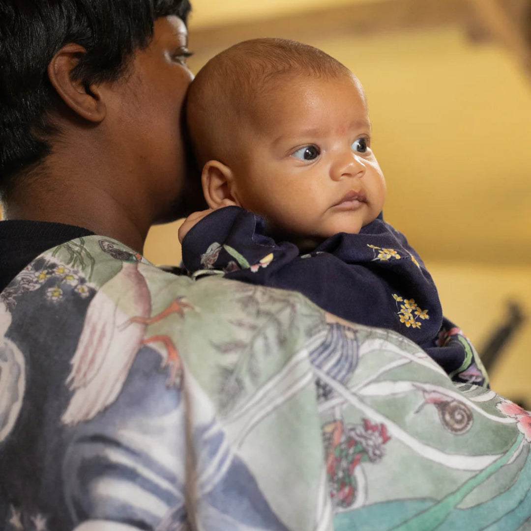 The Pond Dance Reversible Baby Swaddle