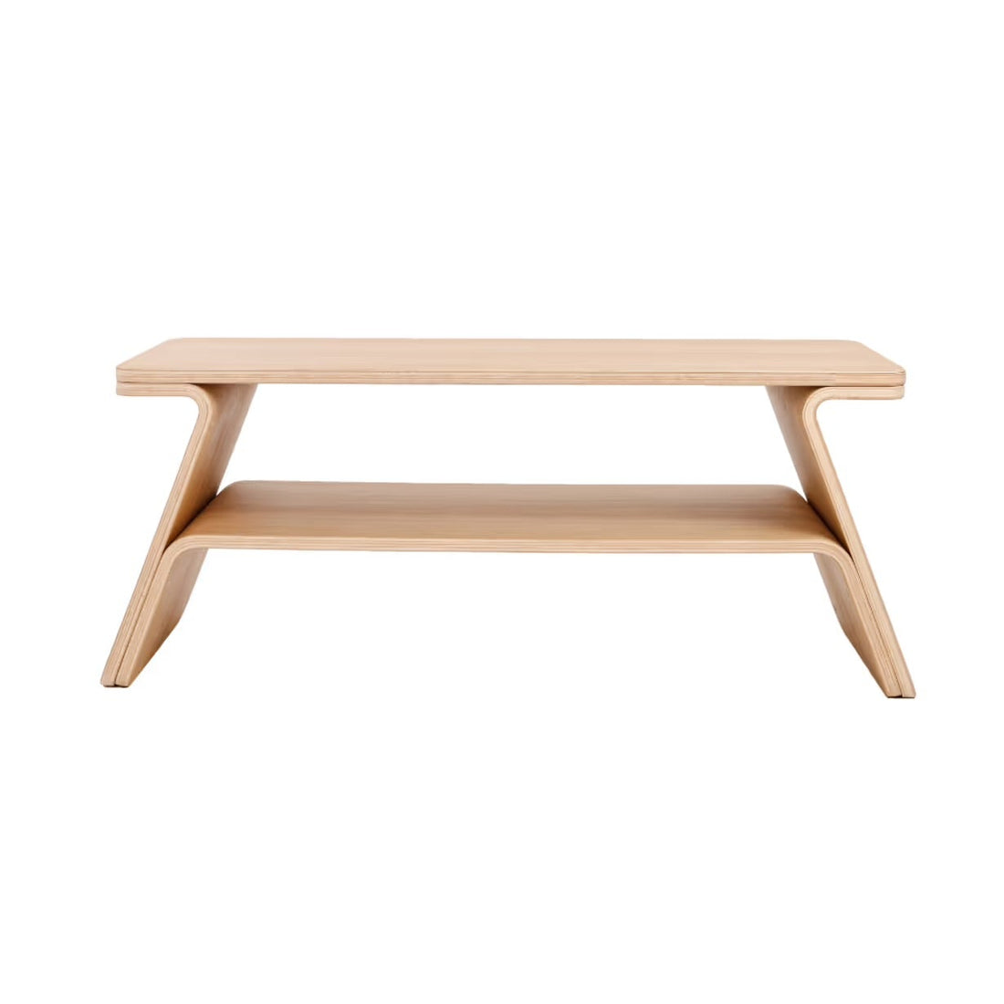 Natural Wooden Bench for Kids