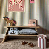 Curve Lab Tokyo Bench Kids – detail of the birch plywood finish