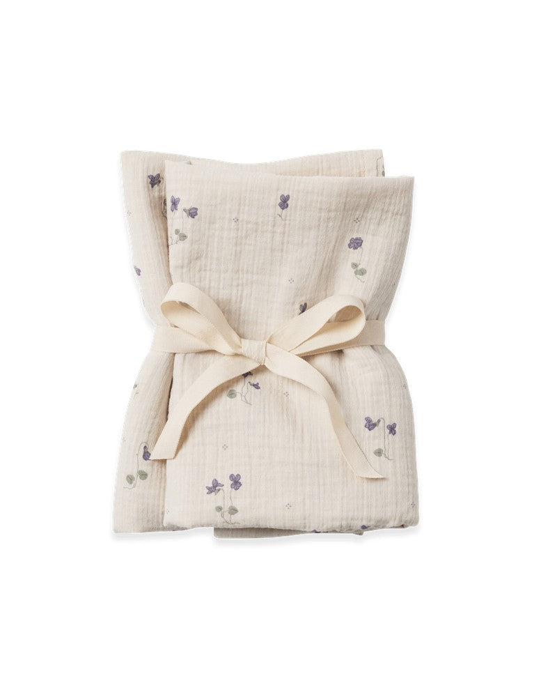 Muslin Blanket Set of 2 Viola – product photo