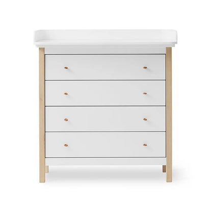 Wood Nursery Dresser Nursery Top White Oak