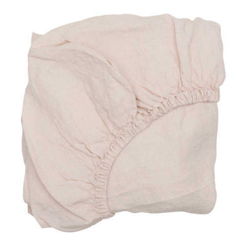 Linen Changing Pad Cover Craie