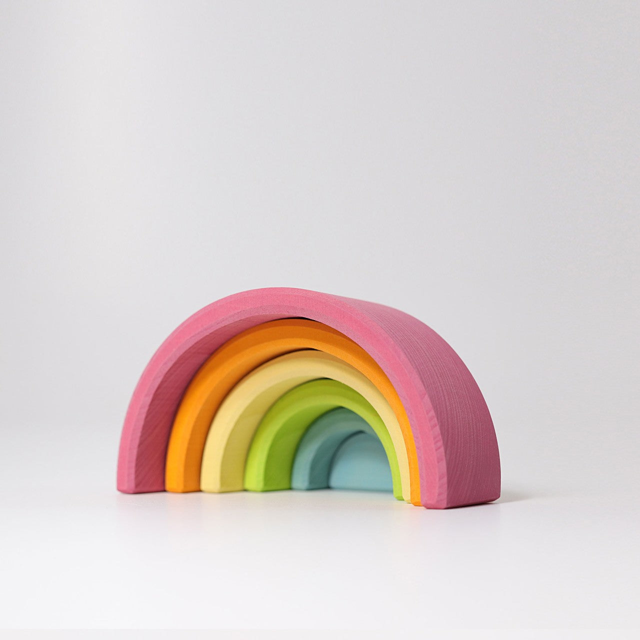 Houten Regenboog Pastel