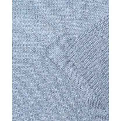 Hvid Kiki Blanket Frost Blue – merino lambswool baby blanket, photo 3