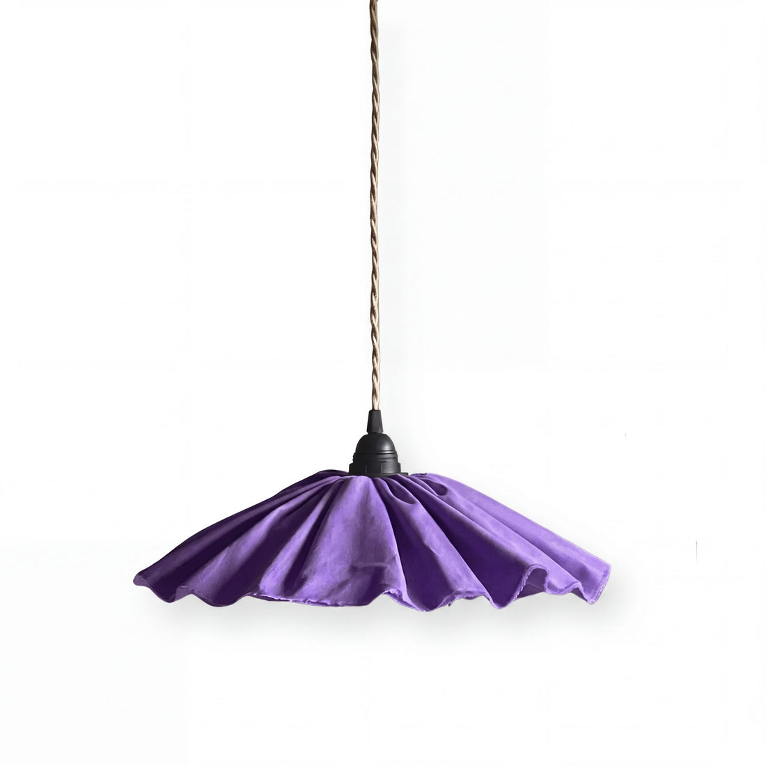 Chamusquina Poppy Pendant Lamp in Malva Violet