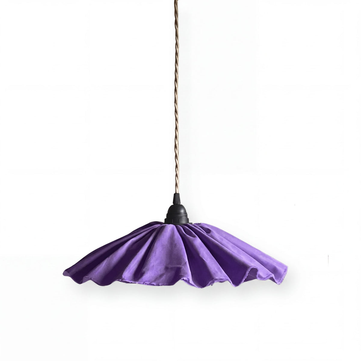 Chamusquina Poppy Pendant Lamp in Malva Violet