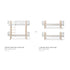 Oliver Furniture Conversion Set Original Bunk Bed To 2 Beds, White/Oak – product view