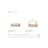 Oliver Furniture Conversion Set Mini+ Cot Bed Incl. Junior Kit To House Bed, Oak & White/Oak – product view